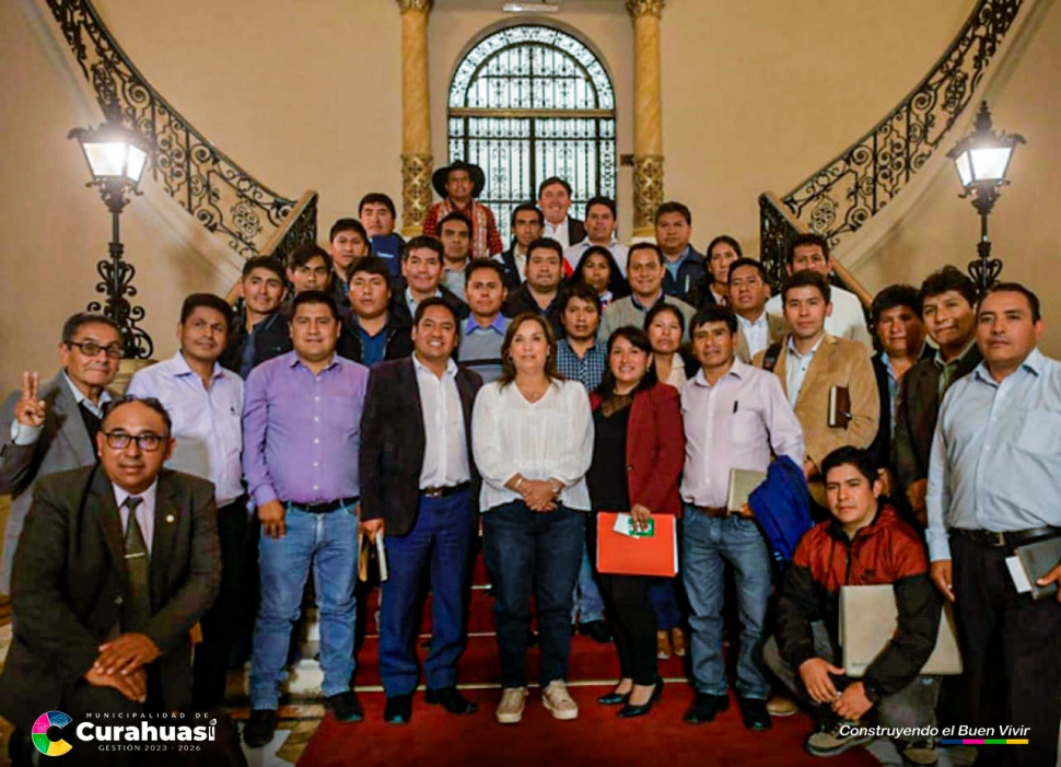 Alcaldes de Apurímac en reunión con la Presidenta Boluarte logran asignación pendientes de mes de Julio